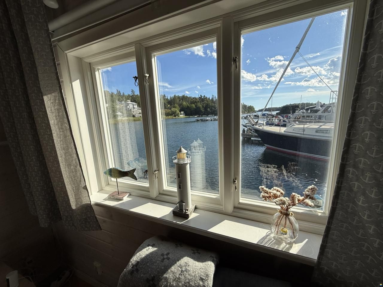 Houseboat in Stockholm / Sweden