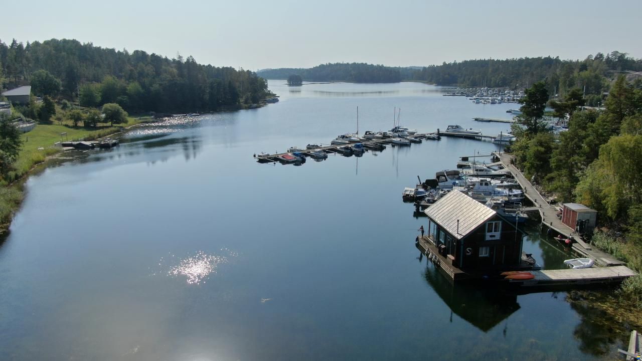 Houseboat in Stockholm / Sweden
