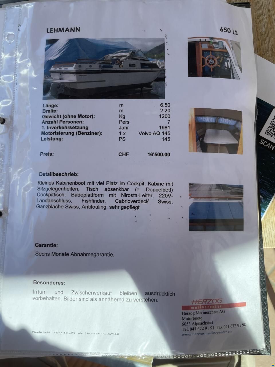 Lehmann Boote Lehmann Kabinenboot