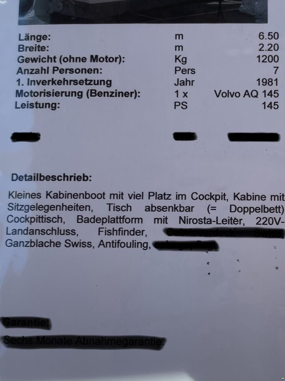 Lehmann Boote Lehmann Kabinenboot