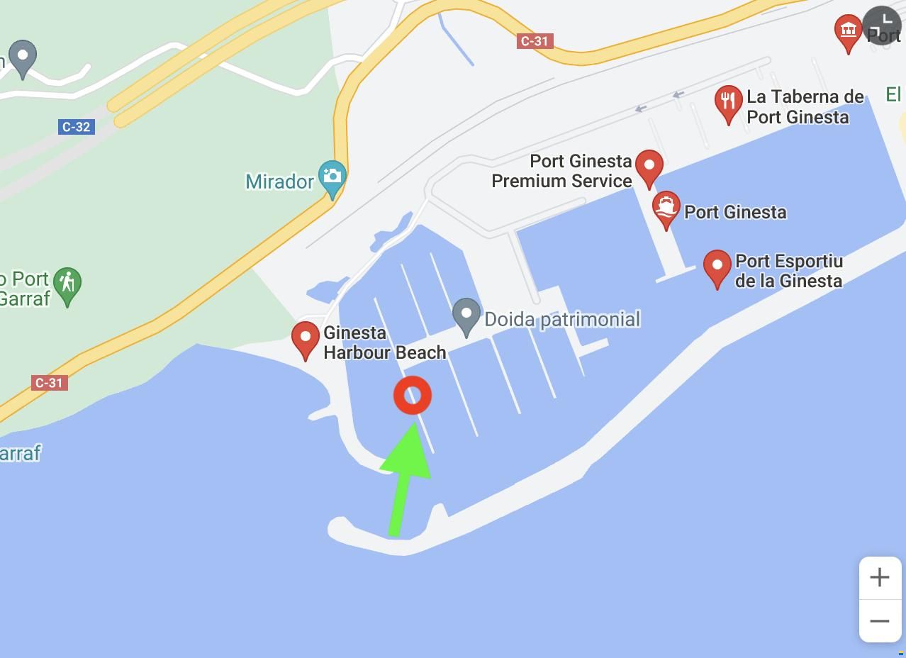 Te huur/te koop ligplaats Port Ginesta