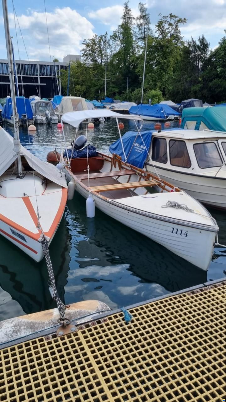 Sigor 585 Fischerboot, inkl Motor 8PS