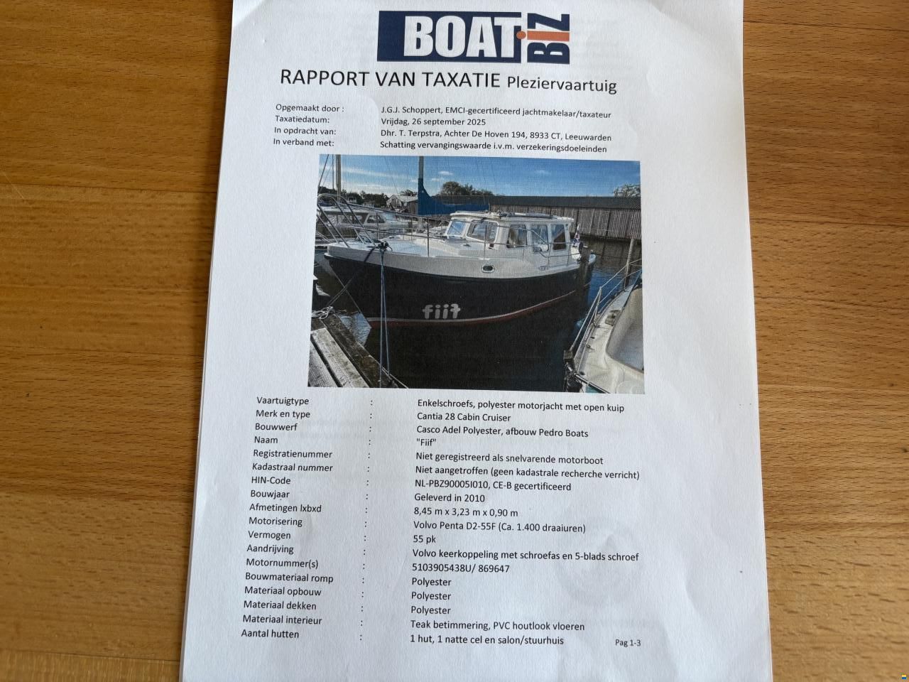 Kent 28 -Cantia 28 Cabin Cruiser