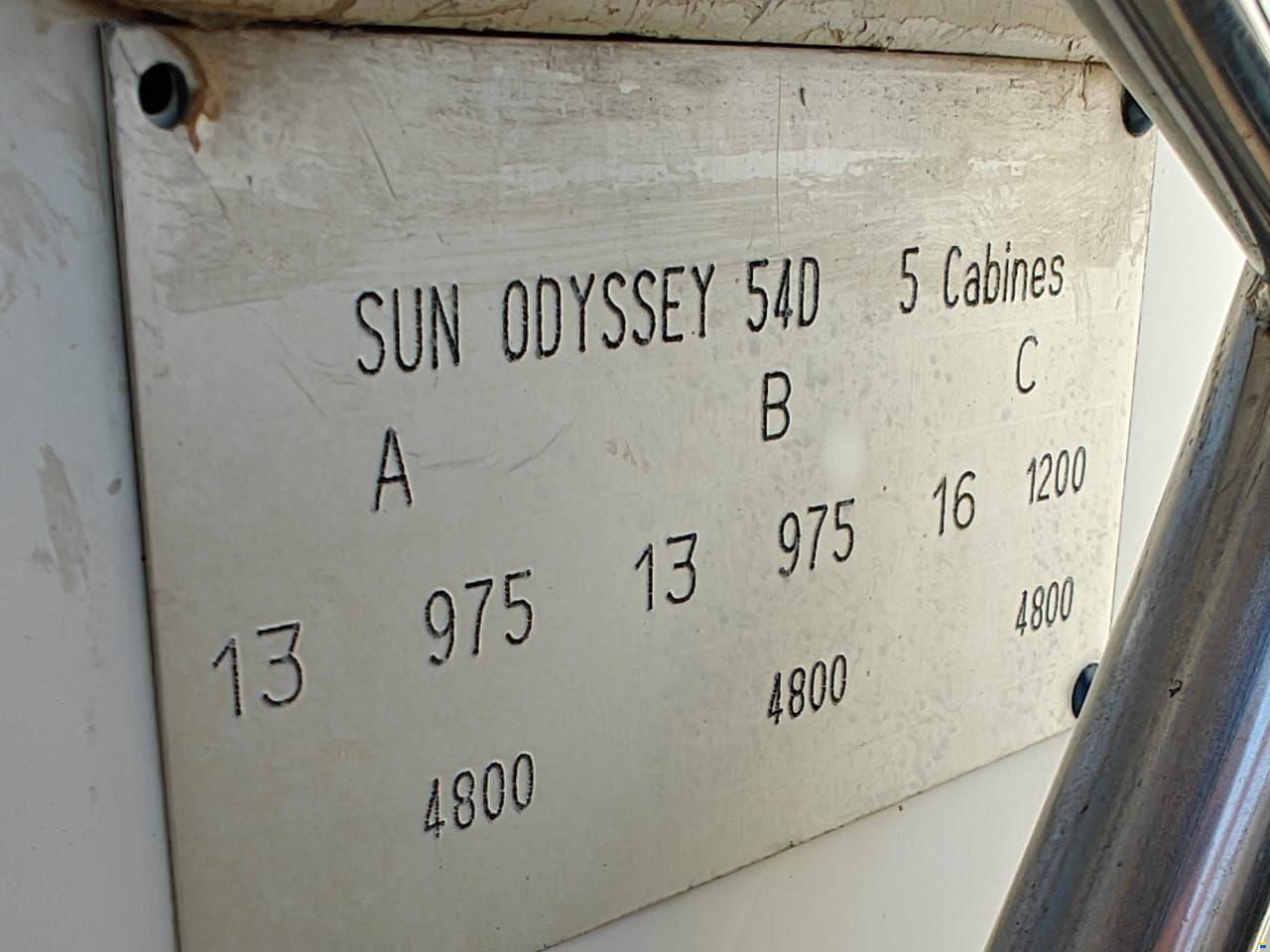 Jeanneau Sun Odyssey 54 DS