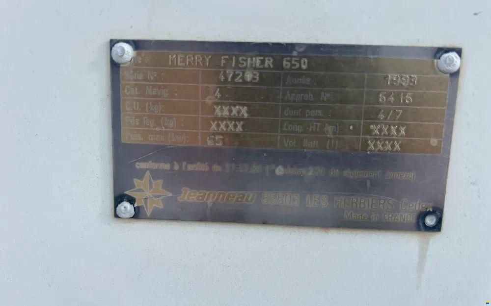 Jeanneau Merry Fisher 650