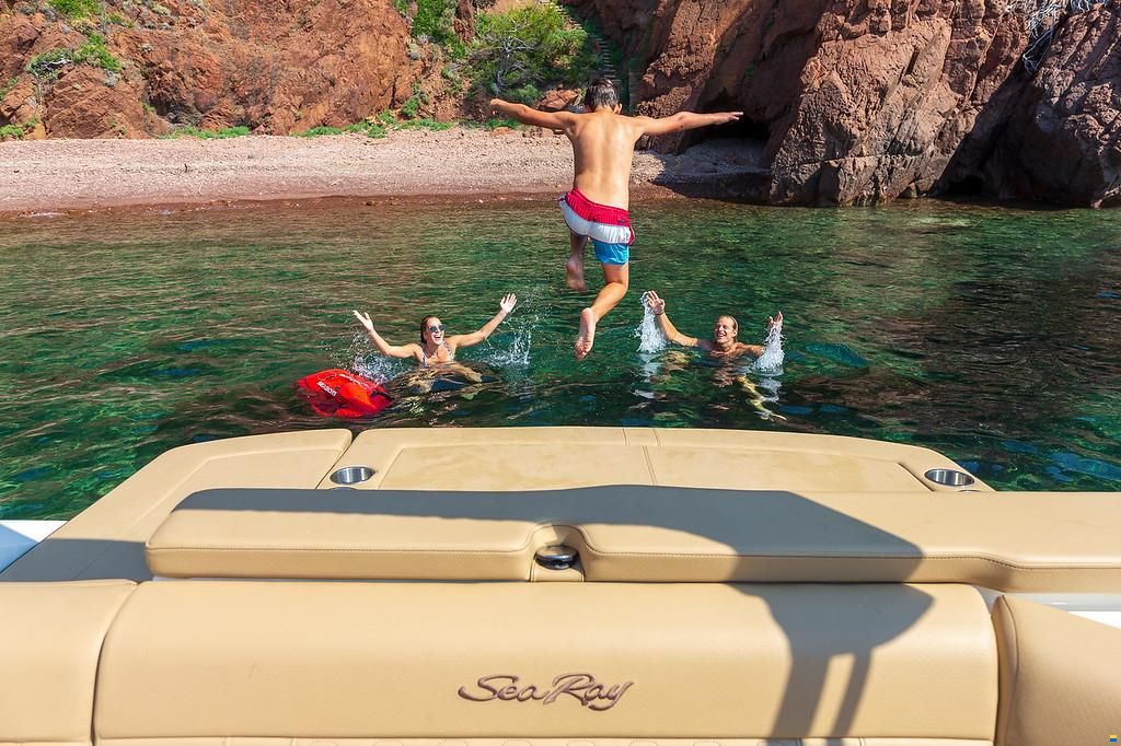 Sea Ray 250 Sunsport & Trailer (1. Hand)