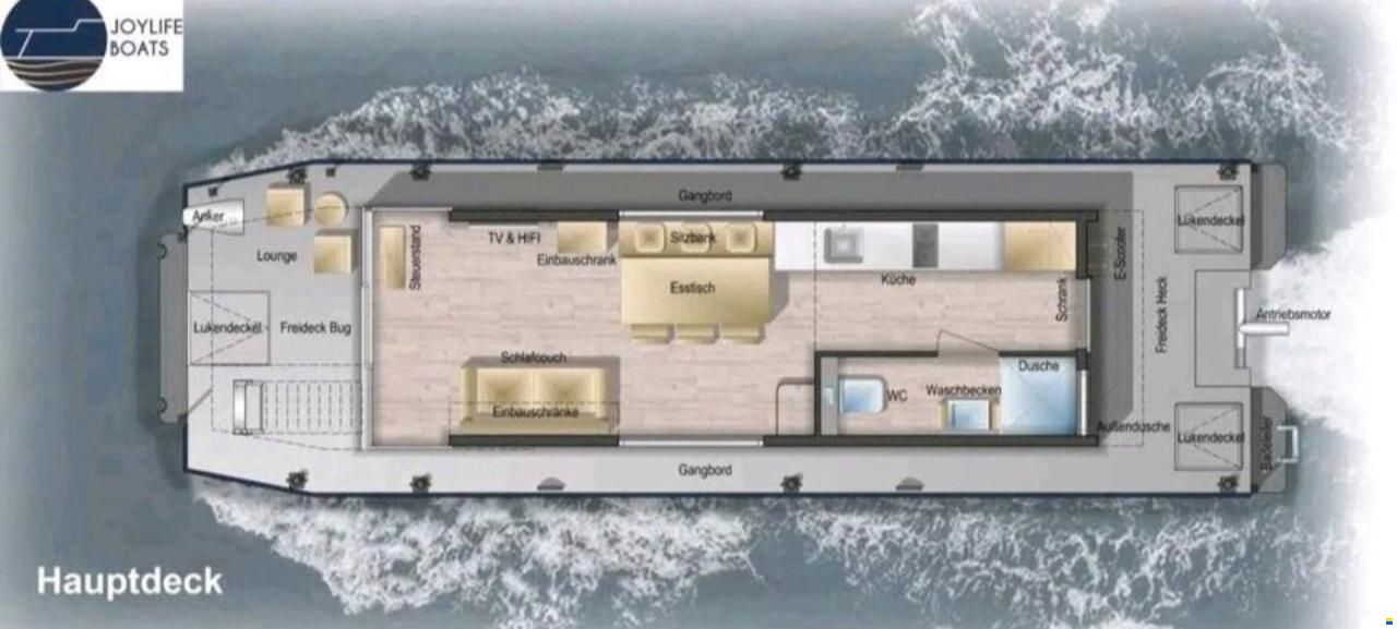 Delfin Tec Joy Life Hausboot