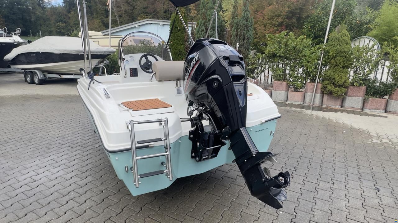 Texas 430 Open inkl. Trailer (1. Hand) Schwei