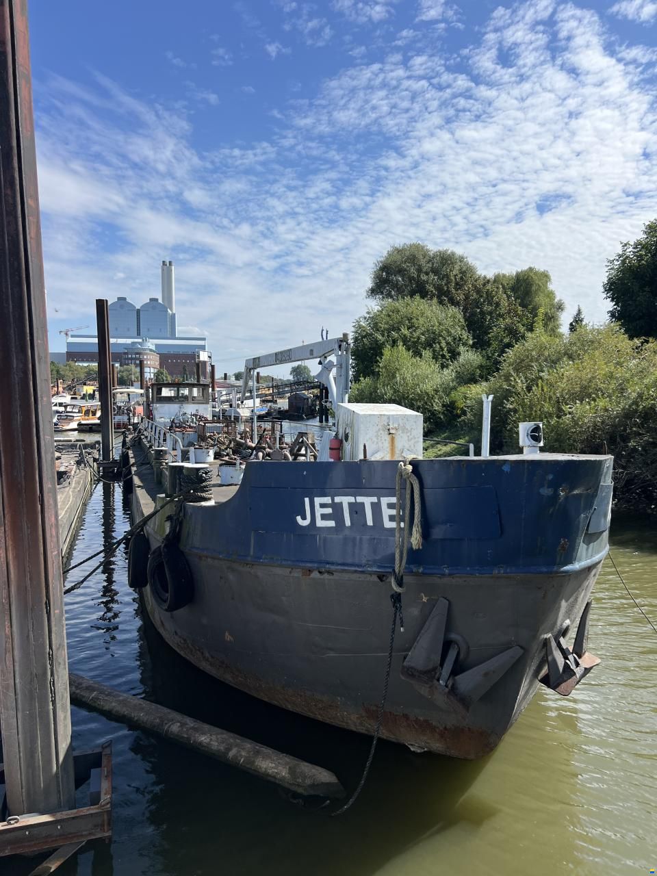 Jette 37m Tankschiff / Wohnschiff