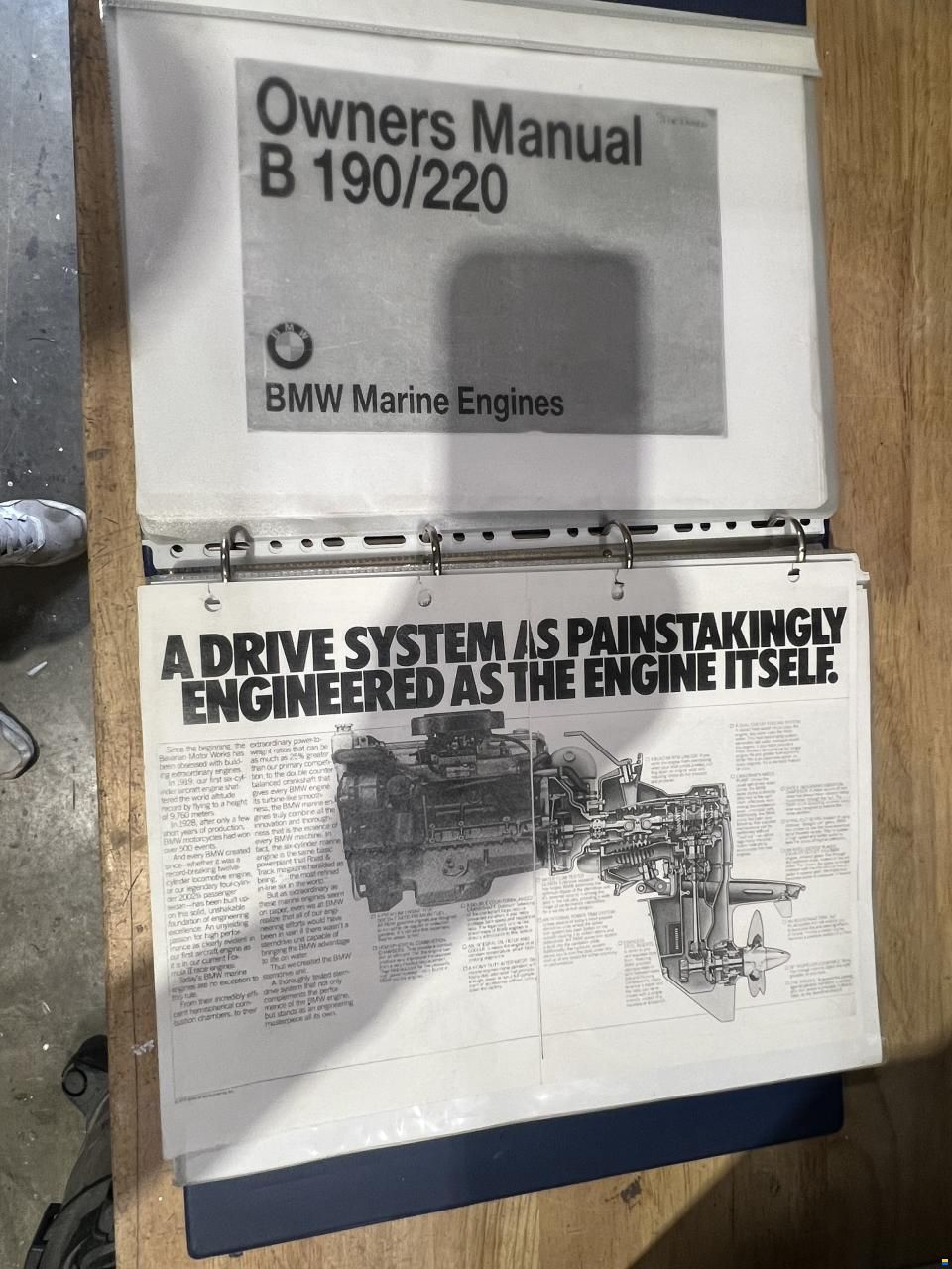 BMW-Marine BMW MARINE MOTOR B190/220 incl heckdrive