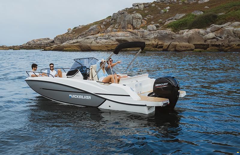 Quicksilver new 625 Open/Mercury 150