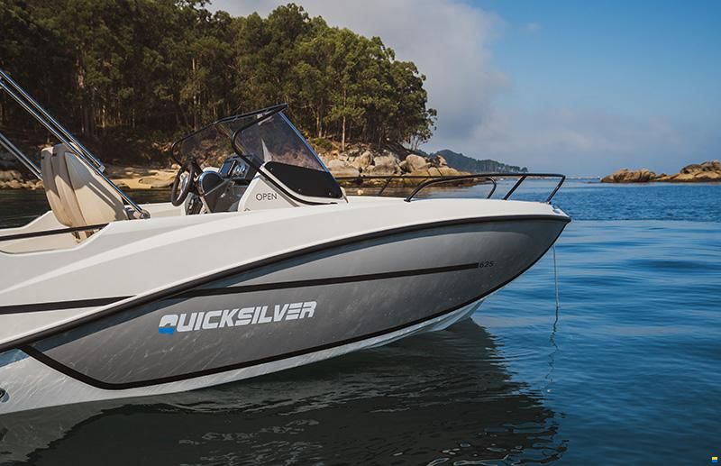 Quicksilver new 625 Open/Mercury 150