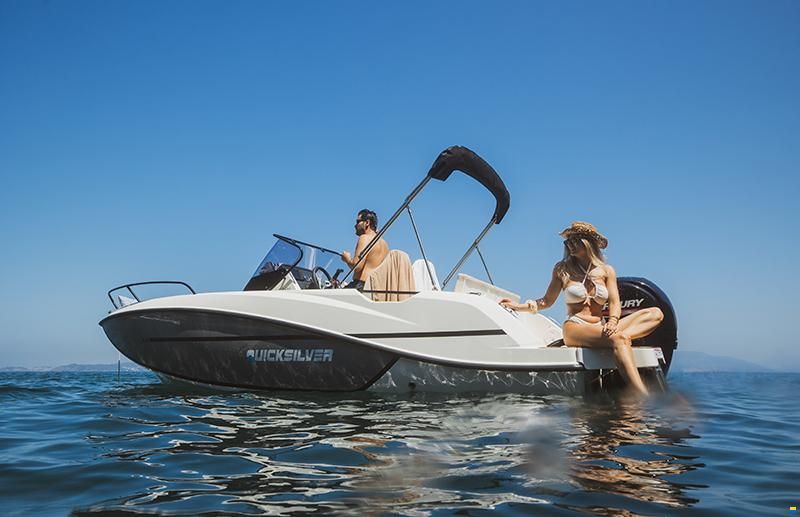 Quicksilver new 625 Open/Mercury 150