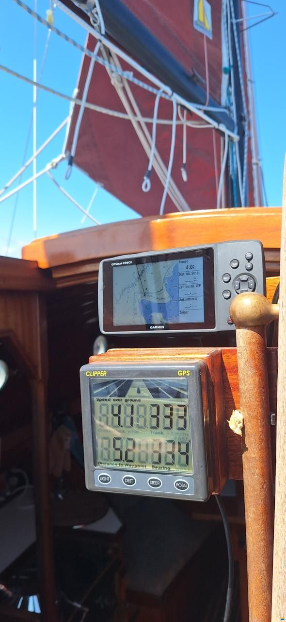 Eigenbau kleiner Segelkutter "MOMO"
