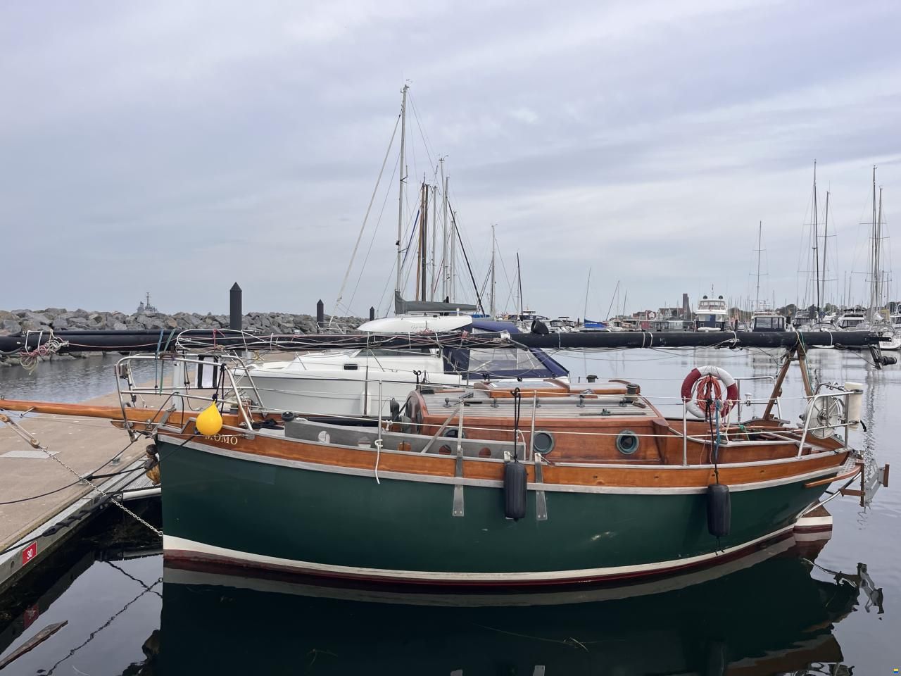 Eigenbau kleiner Segelkutter "MOMO"