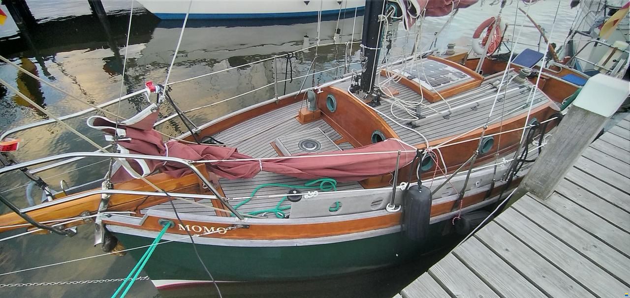 Eigenbau kleiner Segelkutter "MOMO"