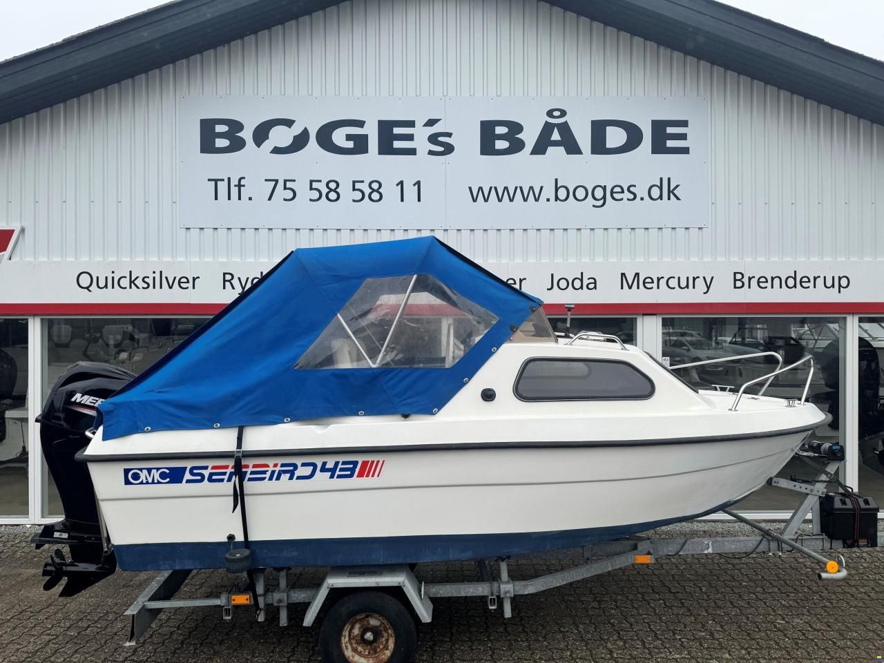Ryds 435 FC - SeaBird 43 med ny 40 hk Mercury