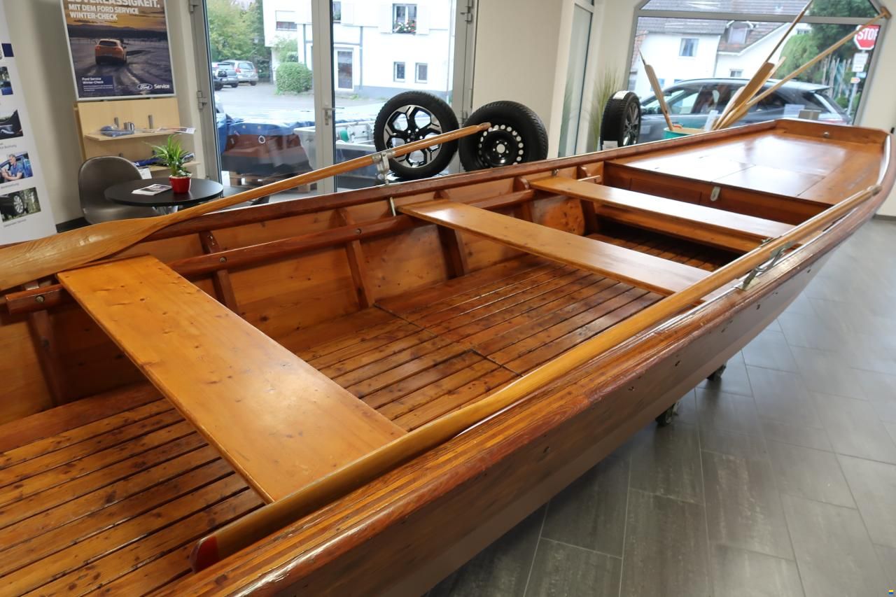 Witti Holzfährboot 7m