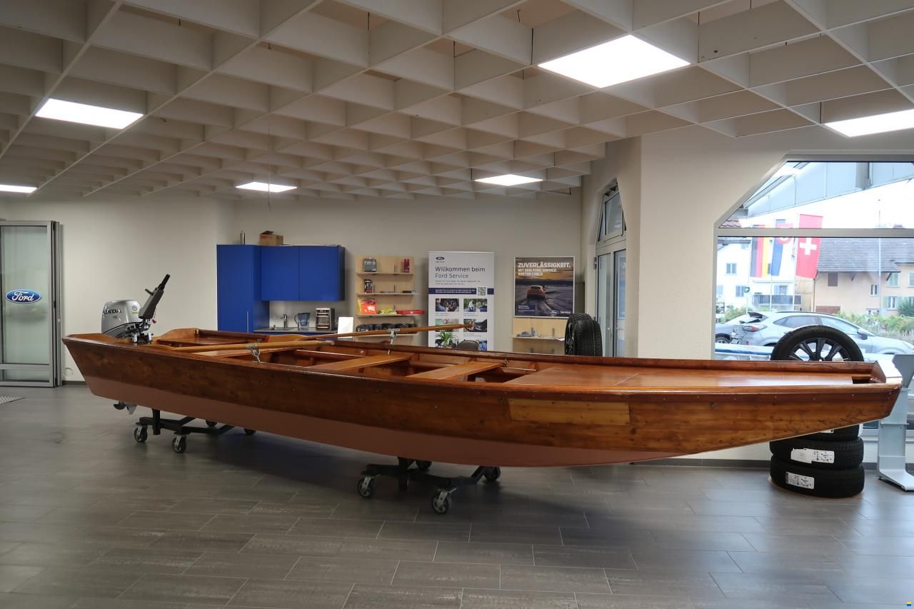 Witti Holzfährboot 7m
