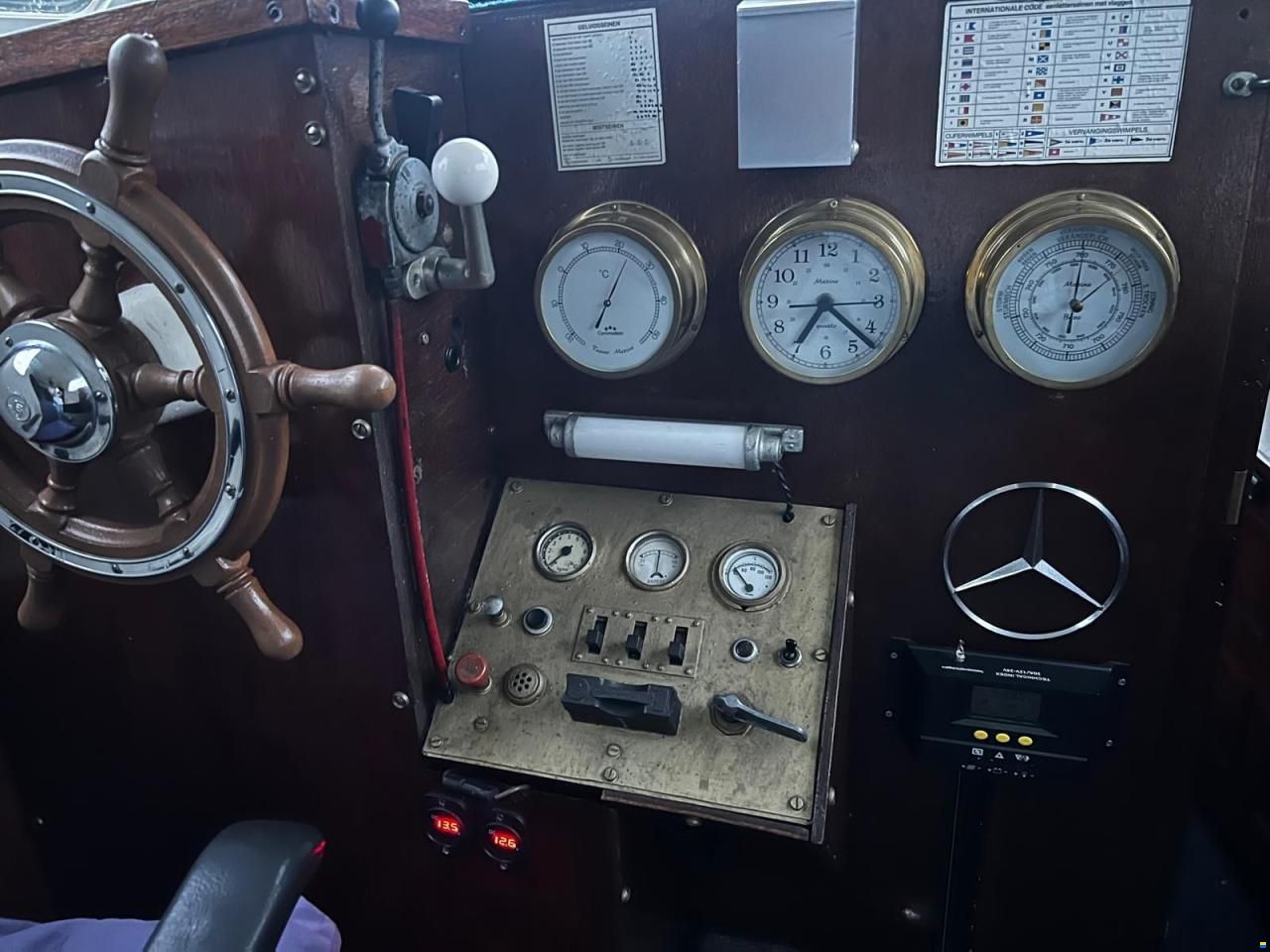 Klassiek Nederlands Stalen Motorkruiser