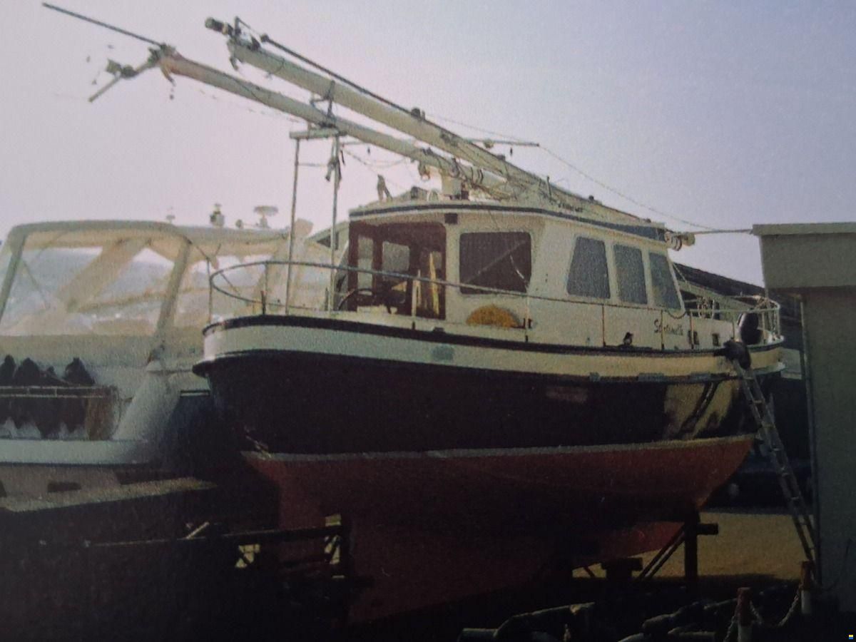 Molenmaker en Mantel kotter motorsailer