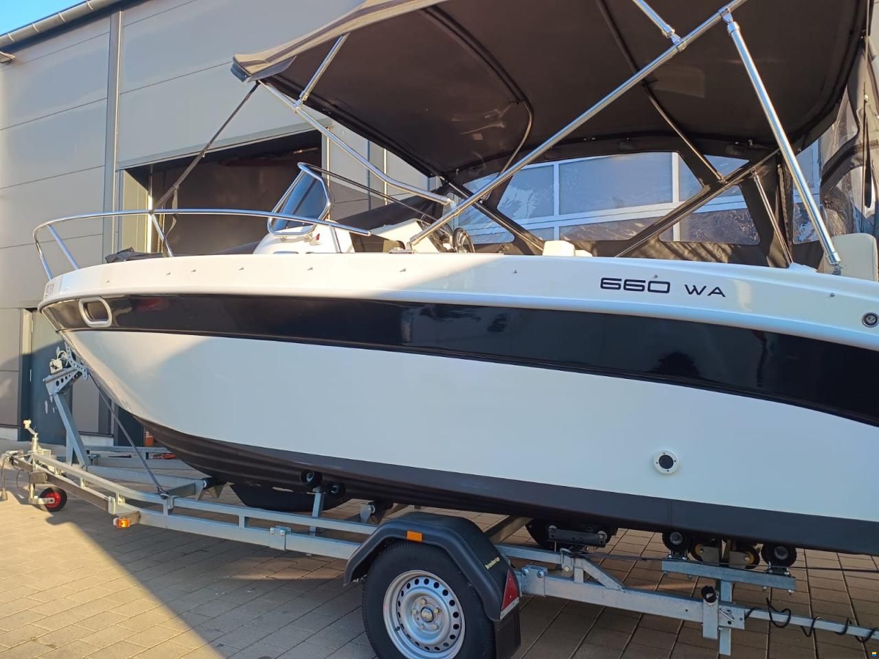 Saver 660 WA mit Mercury F100 XL