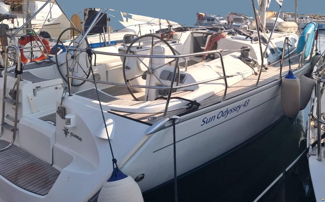Jeanneau sun odyssey 43