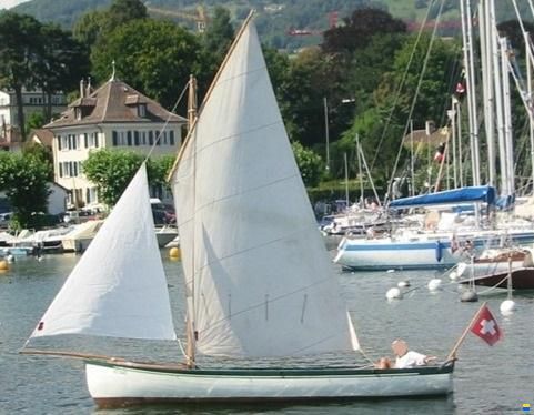 p&ecirc;che-promenade. Voile au tiers