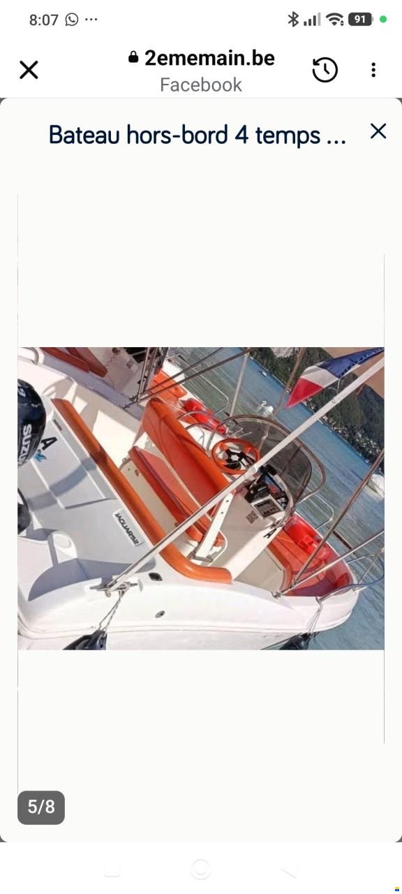 Prua al Vento Jaguar 520 hors-bord