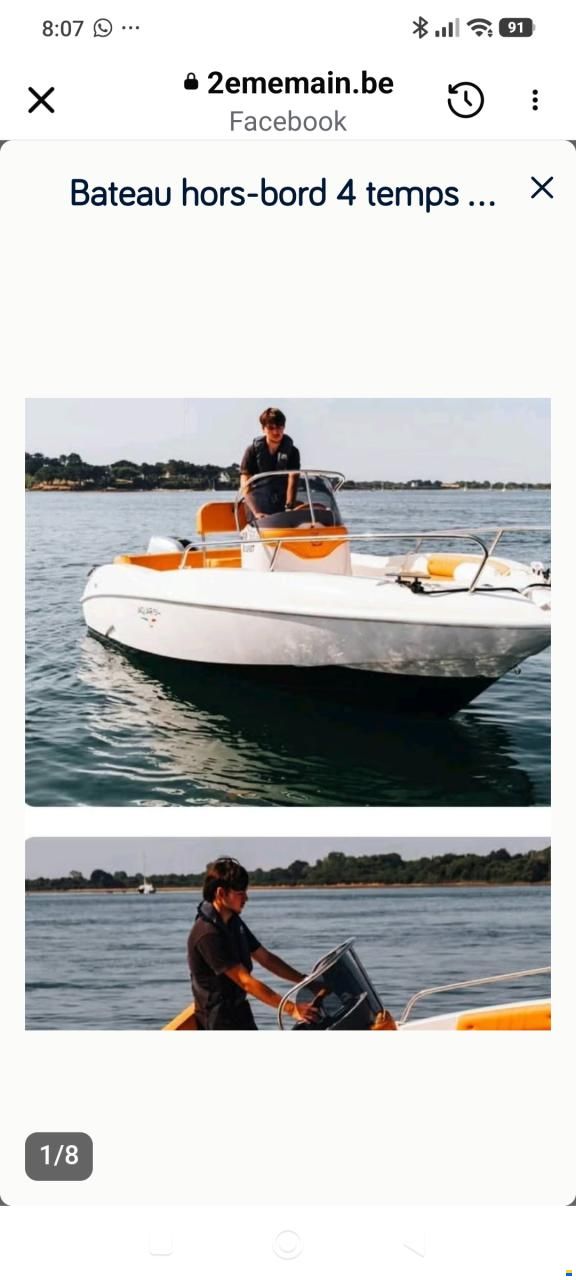 Prua al Vento Jaguar 520 hors-bord
