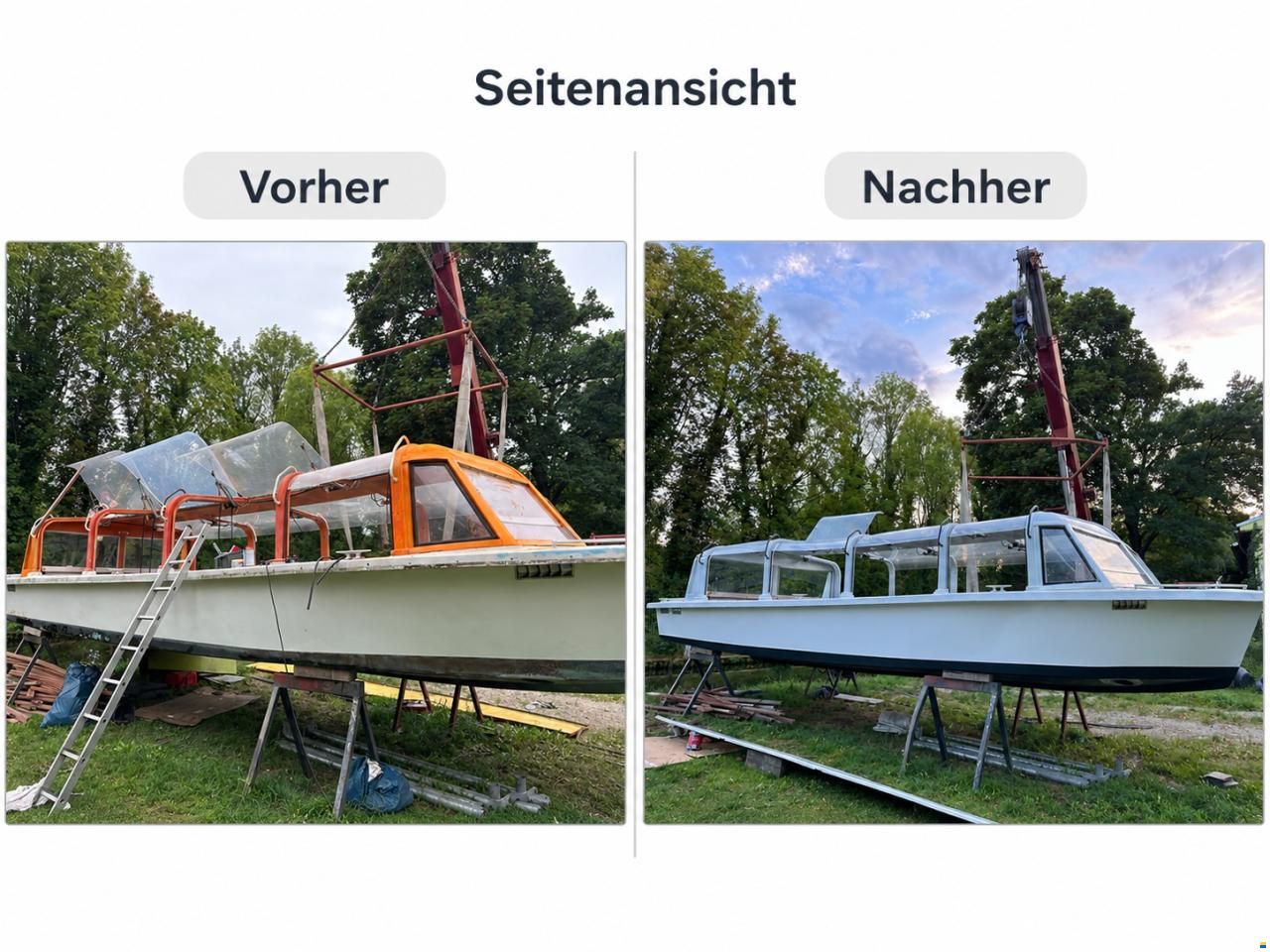 Henry Escher Ausflugsboot von 1979