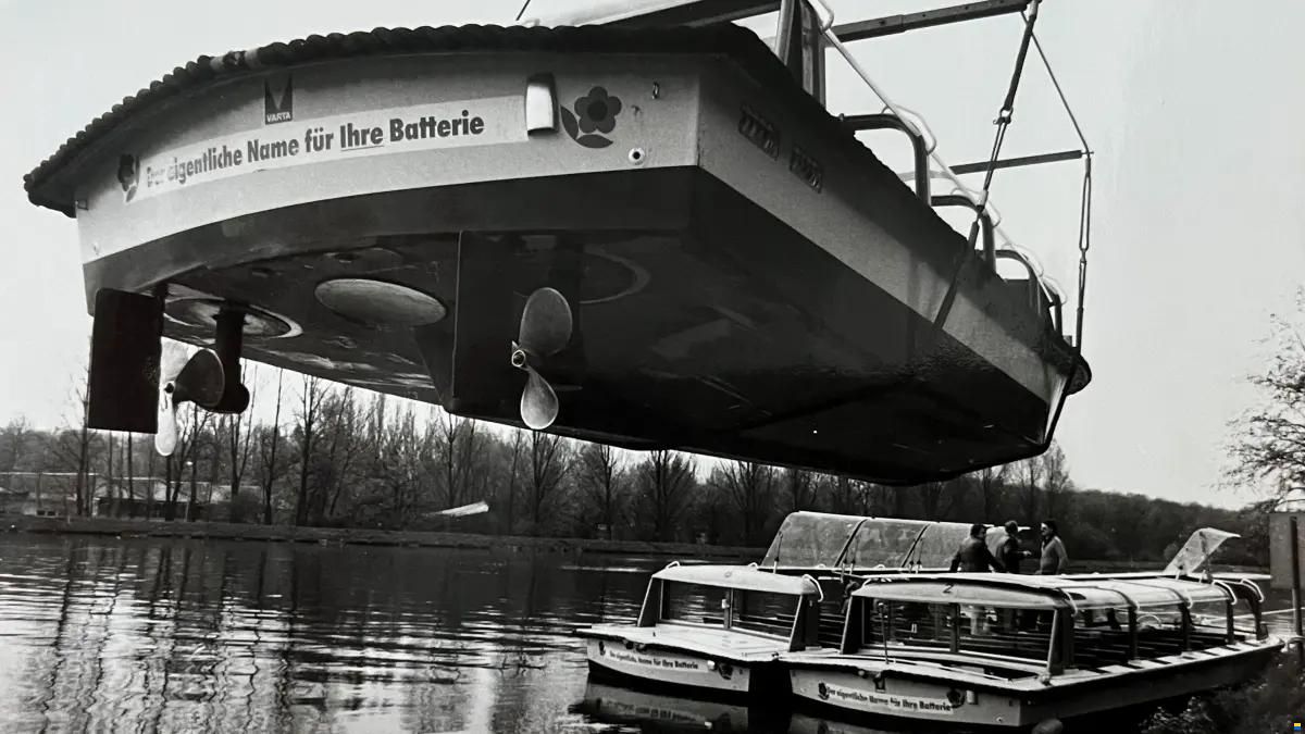 Henry Escher Ausflugsboot von 1979