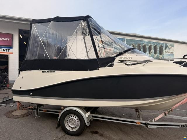Quicksilver 505 Cabin mit 60PS CT & Trailer