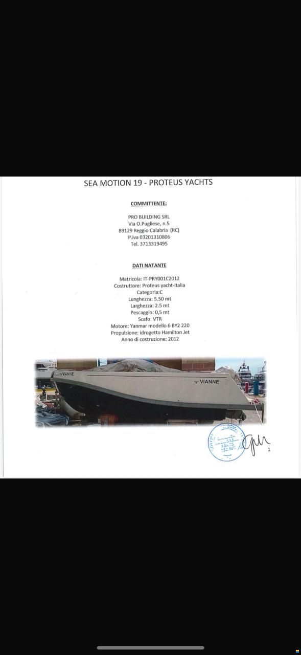 Dromeas SEA MOTION 19 - PROTEUS YACHTS