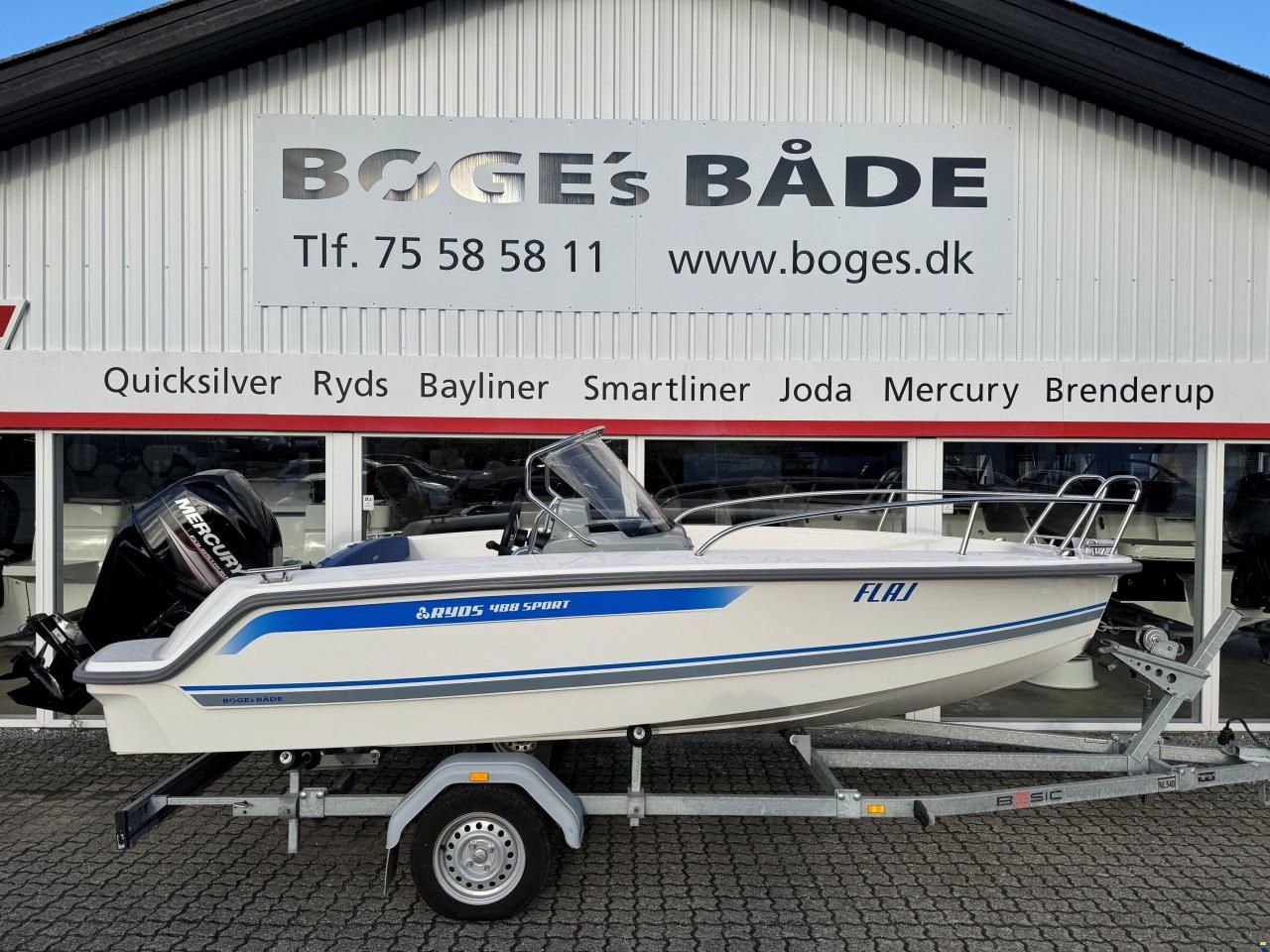 Ryds 488VI Sport med 50 hk Mercury-EFI 4 takt
