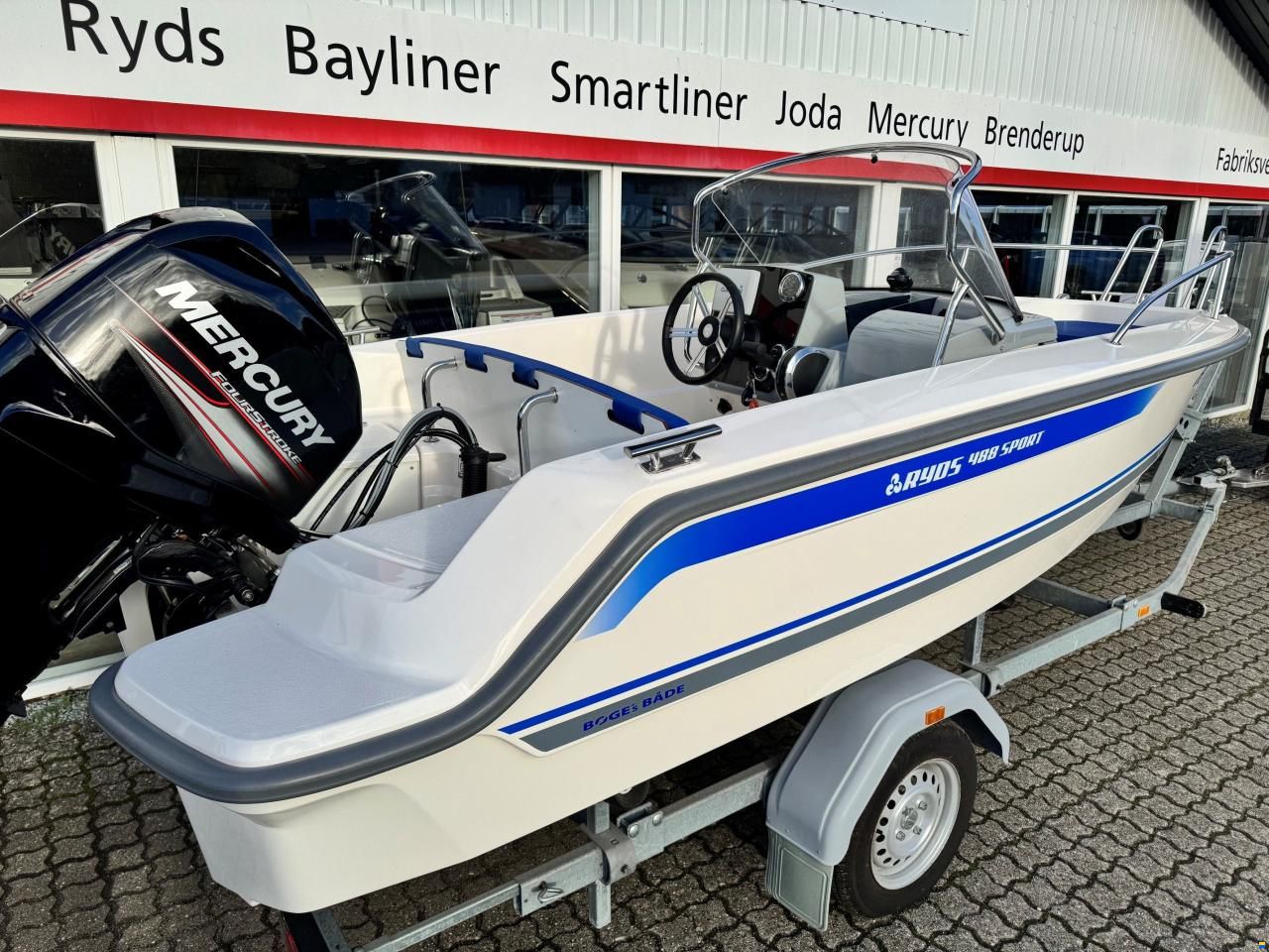 Ryds 488VI Sport med 50 hk Mercury-EFI 4 takt