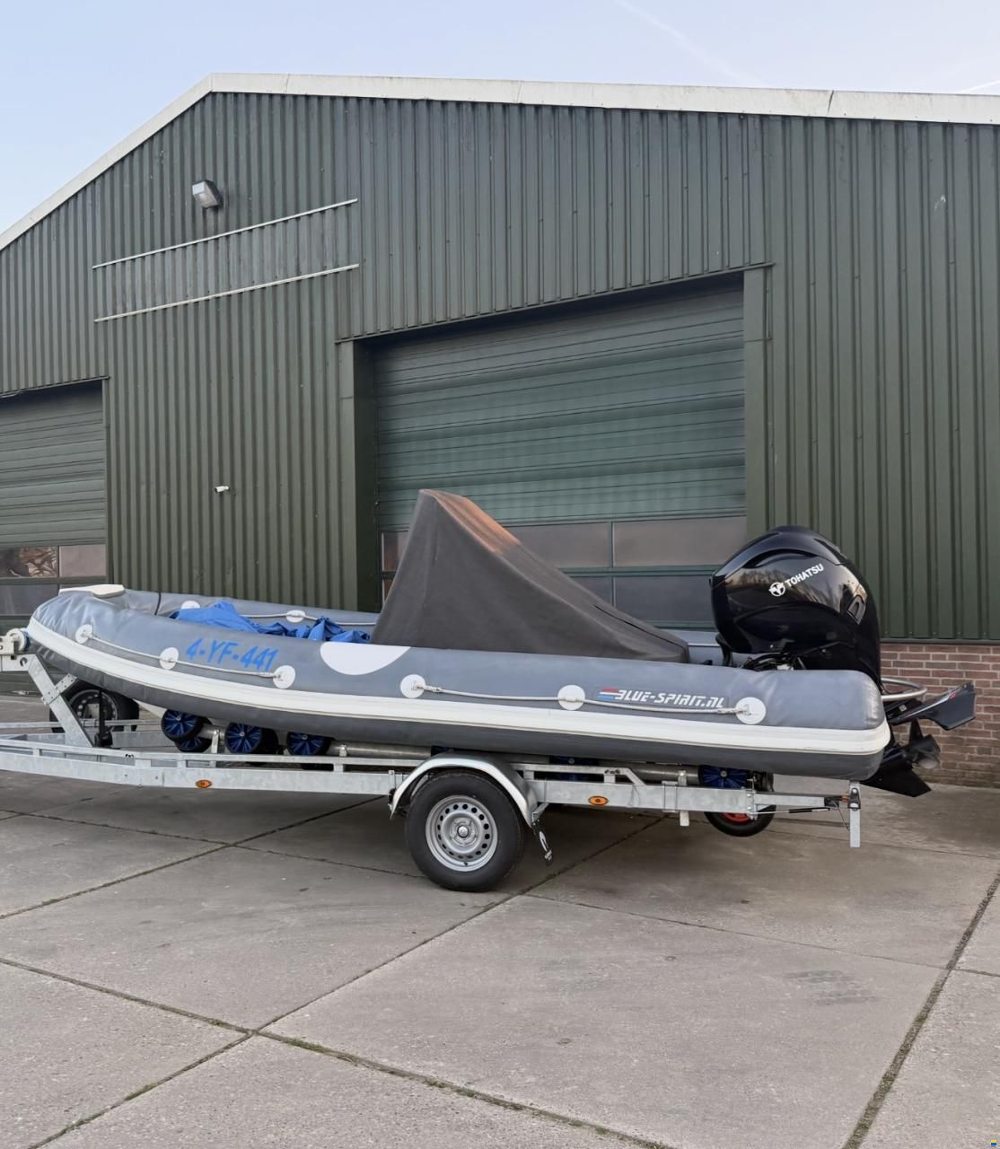 Blue Rib 5.20 Rib hypalon NL gebouwd