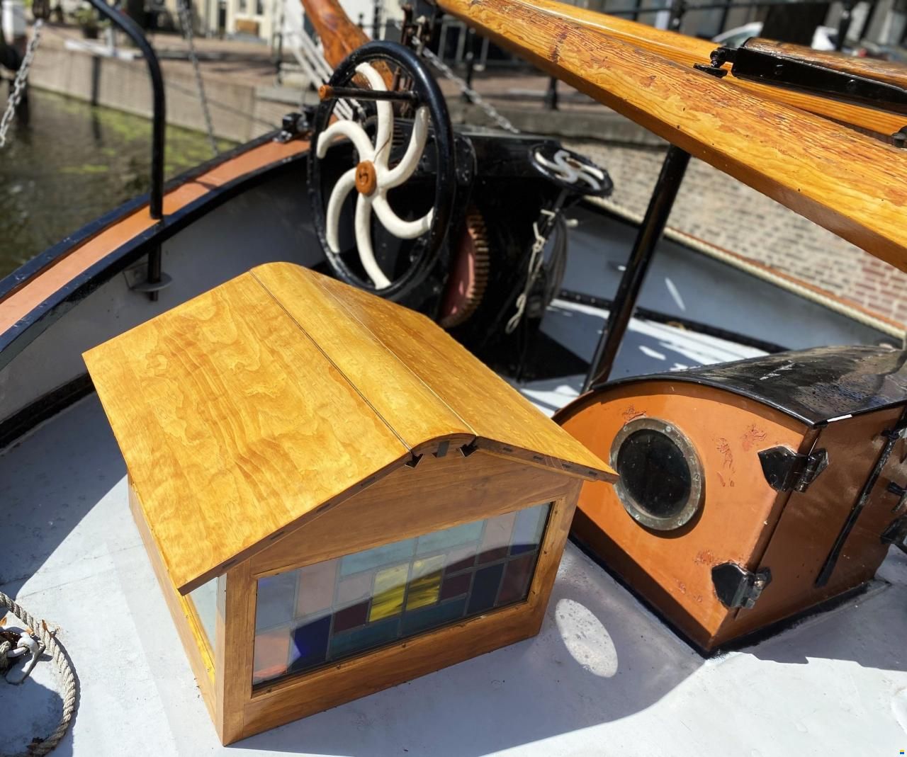 Klipperaak Woonschip