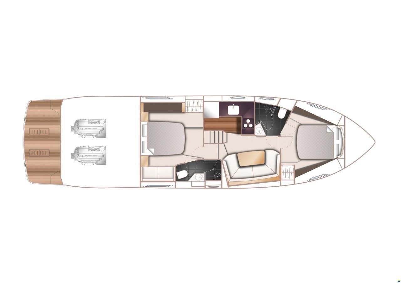 Princess V48 Open