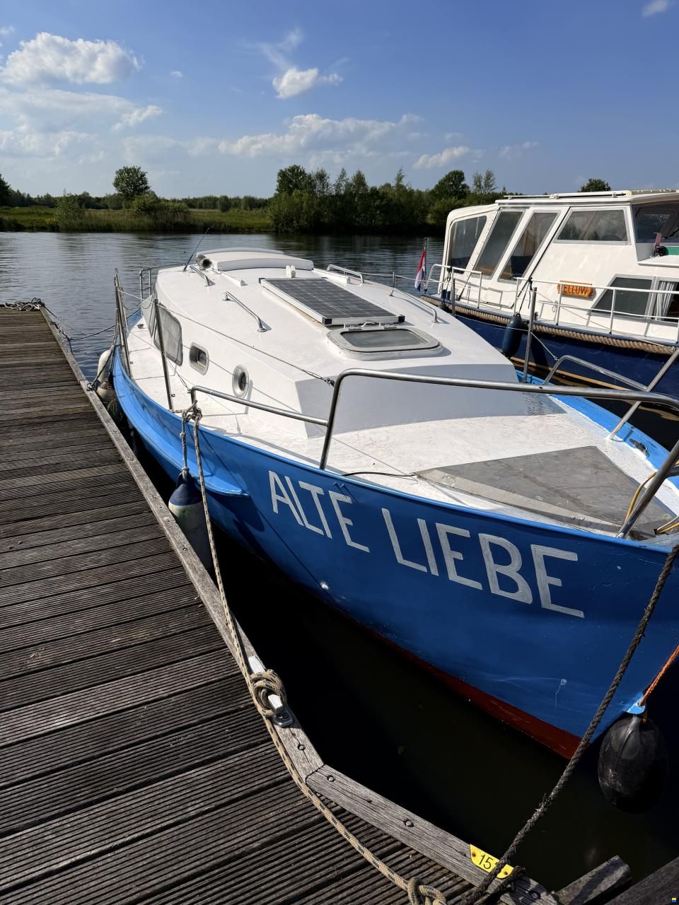 Stahlverdränger – Kanalboot