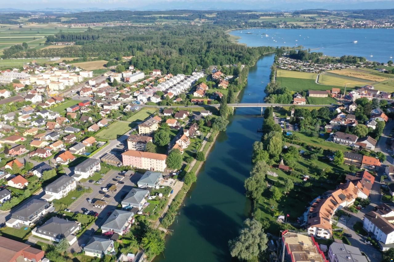 Liegeplätze im Broyekanal