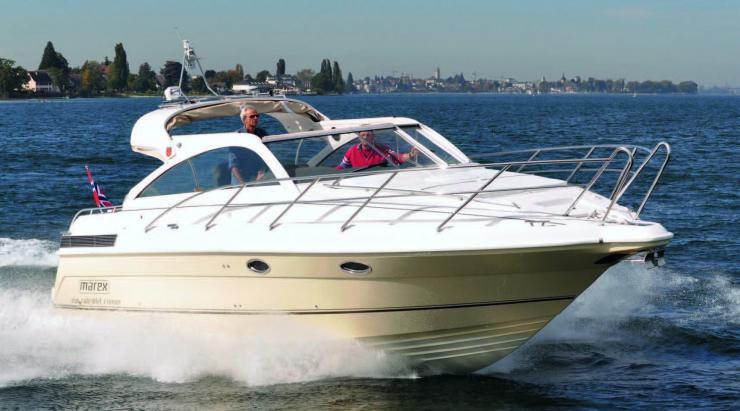 Marex 350 Cabriolet Cruiser en test