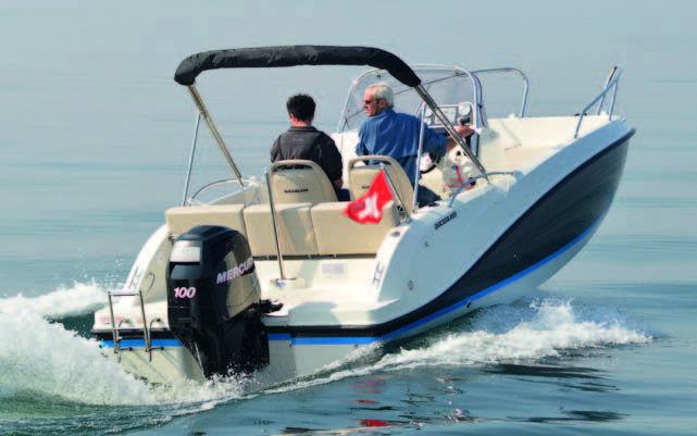 Quicksilver Activ 605 open en test