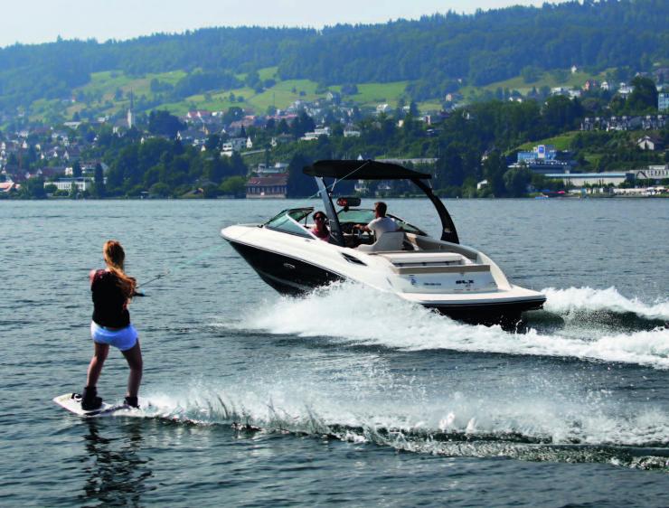 Sea Ray 230 SLX en test