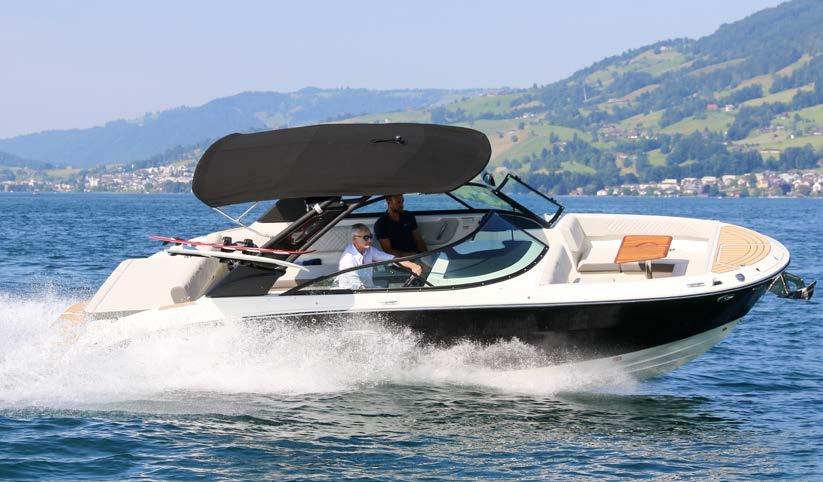 Sea Ray SDX 270 Surf en test