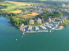 Liegeplatz in Verbindung mit Boot