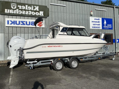 Sandström Batar 625 CC mit Tohatsu MFS115 AEWTL