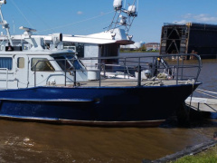 Bodan Werft ehem. Zollboot Aluboot Wohnboot Hausboot