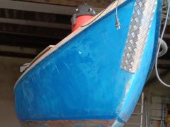 Holzboot Kielschwerter mit Acumot