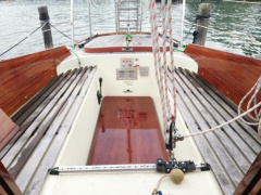 Bodenseewerft Skipper 27 mit Boje Attersee